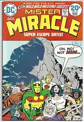 Buy Mister Miracle #18 - Mister Miracle Marries Big Barda, 1974, DC Comic • 11£