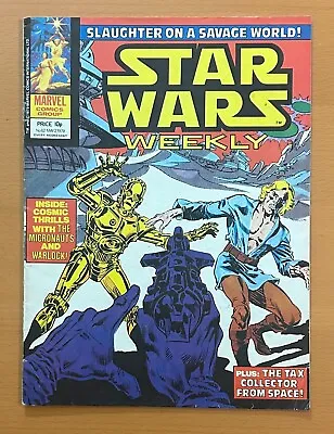 Buy Star Wars Weekly #62 (Marvel UK 1979) VG/FN Condition Comic Magazine • 7.12£