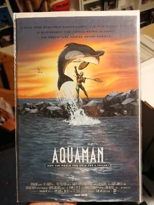 Buy Aquaman #40 1st Print 2015 Movie Poster Variant DC Comic Free Willy Rare  • 7.99£