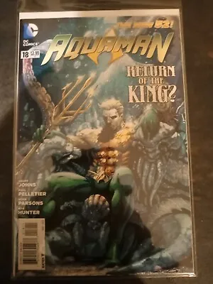 Buy Aquaman #18 - 1st Cameo Appearance Of The Dead King (Aquaman Movie. 2013🔥!) • 1.99£