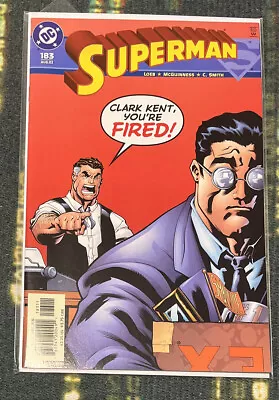 Buy Superman #183 2002 DC Comics Sent In A Cardboard Mailer • 3.99£