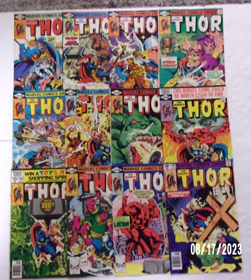 Buy Mighty Thor #292 To #328 1980 Complete Set 37 Vf/nm Averaged Books Many Guests • 118.54£