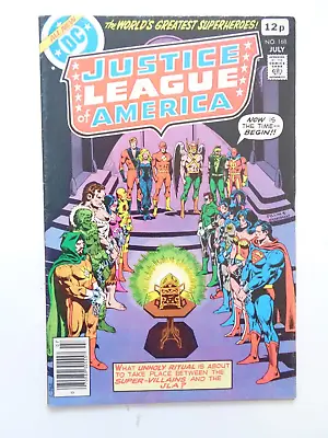 Buy DC COMICS . JUSTICE LEAGUE Of AMERICA  #168 JULY. 1979 • 9.50£