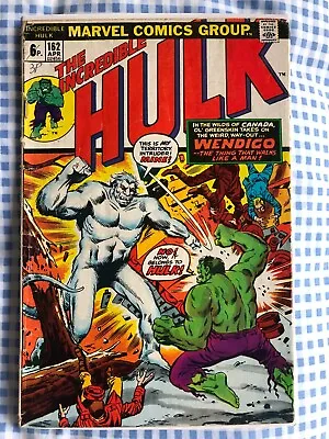 Buy The Incredible Hulk 162 (1973) 1st App Of Wendigo • 27.99£