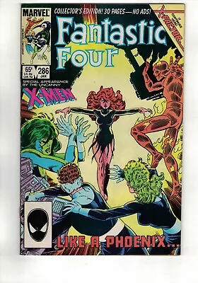 Buy Fantastic Four 286 Direct Edition Return Of Jean Grey Marvel Comics 1986 Vintage • 3£