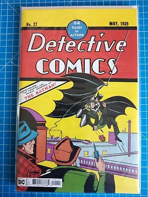 Buy DETECTIVE  COMICS #27 (facsimilie Edition Reprint) 2022 (VF+ - NM) • 16.50£