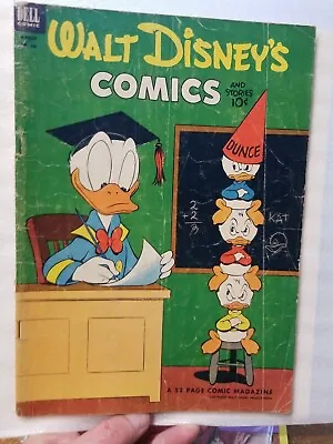 Buy Walt Disney's Comics And Stories #150 3/53 Barks Classic Dunce Cover GD+ 2.5 • 8£