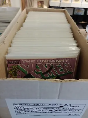 Buy Uncanny X-Men #251 To #543 Unbroken Run With Extras. • 600£