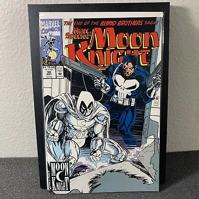 Buy Marc Spector Moon Knight #38 Marvel Comic Book 1992 Punisher Appearance • 14.81£