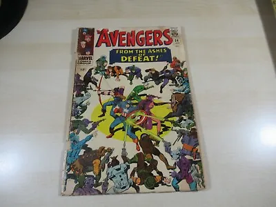 Buy Avengers #24 Key Silver Age Early Kang The Conquerer Appearance Low Grade Mcu! • 23.65£