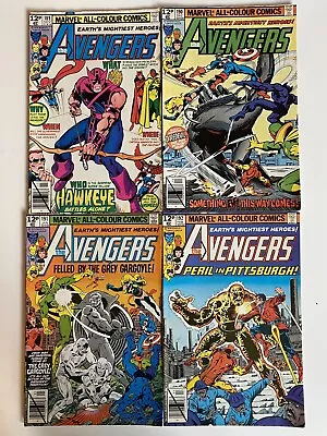 Buy Marvel Comics: The Avengers #189, #190, #191 & #192 • 19£