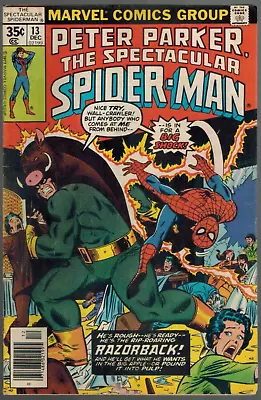 Buy Peter Parker, The Spectacular Spider-Man 13  1st Razorback! Fine 1977 Marvel • 4.74£