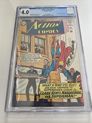 Buy Action Comics #331 (CGC 4.0) Doctor Supernatural Appearance, 1965 • 82.98£
