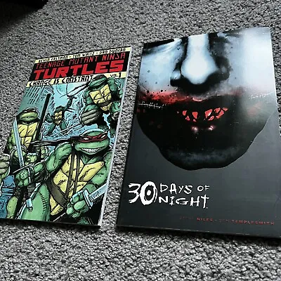 Buy IDW Lot Of 2 Graphic Novels - 30 Days Of Night & Teenage Mutant Ninja Turtles • 14.23£
