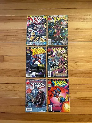 Buy Uncanny X-Men #340 #341 #342 #343 #344 #345 Marvel Comics Lot S • 14.24£