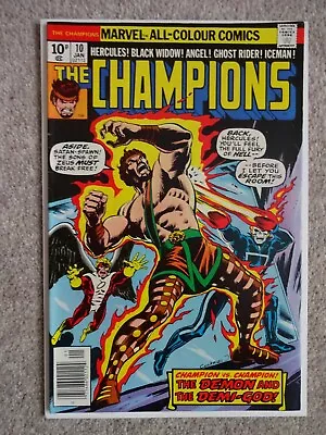 Buy THE CHAMPIONS Vol.1 # 10 January 1977 (Very Fine) • 5£