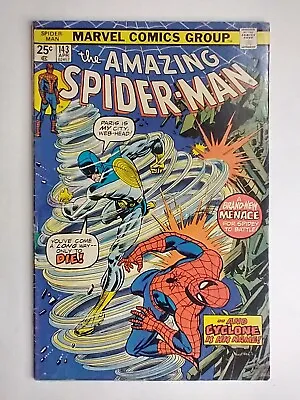 Buy Marvel Comics Amazing Spider-Man #143 1st Appearance Cyclone; 1st Mary Jane Kiss • 24.70£
