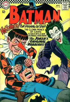 Buy Batman #186 GD; DC | Low Grade - November 1966 Joker - We Combine Shipping • 35.56£