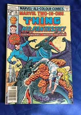 Buy Free P & P; Marvel Two-In-One #36, Feb 1978: Thing & Mr. Fantastic! • 4.99£