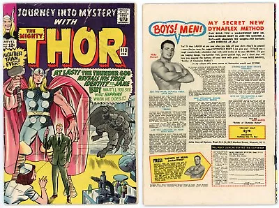 Buy Journey Into Mystery #113 (VG+ 4.5) Origin Of Loki Stan Lee J Kirby 1965 Marvel • 55.29£