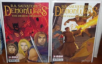 Buy R.A. Salvatore's Demon Wars #1 #2 The Demon Awakens DDP Comics Devil's Due • 2.99£