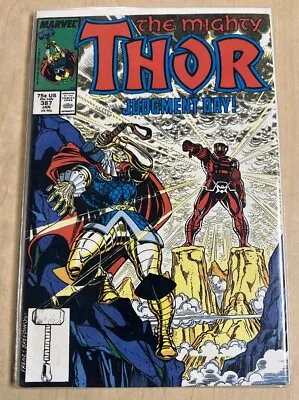 Buy The Mighty Thor #387  (9.4+) Exitar The Executioner Celestial/marvel Comics • 11.98£