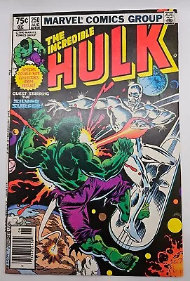 Buy The Incredible Hulk #250 Aug 1980 W/Silver Surfer Marvel Comics • 15.18£