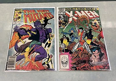 Buy The Uncanny X-Men #166 & The New Mutants #14 1st Magik Key Marvel 80s Comic Lot • 20.09£