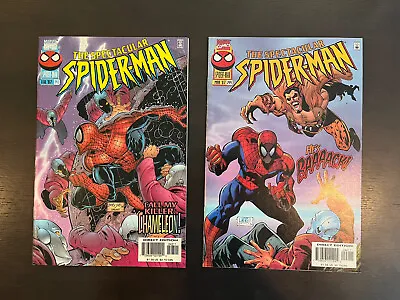 Buy Spectacular Spider-Man 243 244 NM/NM+ Copies 1st Alexei Kravinoff Kraven’s Son • 15.77£