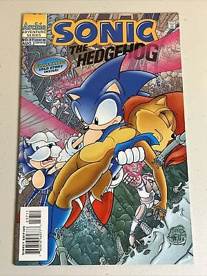 Buy Sonic The Hedgehog #37 Bunnie Rabbit  Archie Adventure Comics 1996 • 11.89£