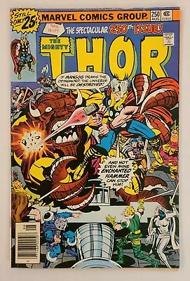 Buy Thor #250 (1976) Marvel Bronze Age Comic Book Newsstand Edition FN/VF • 7.94£