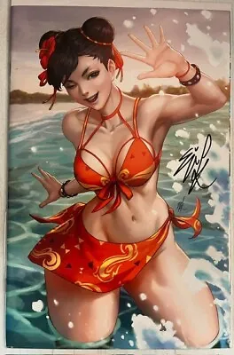 Buy 2023 Street Fighter Swimsuit Special #1 Signed Ejikure Red Ltd 83 Of 400 Coa • 40.12£