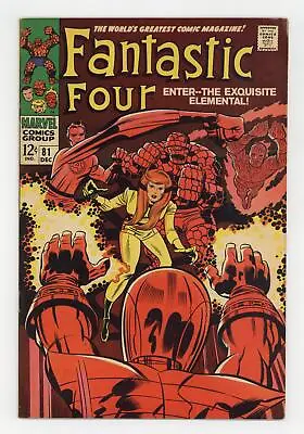 Buy Fantastic Four #81 FN- 5.5 1968 • 18.18£