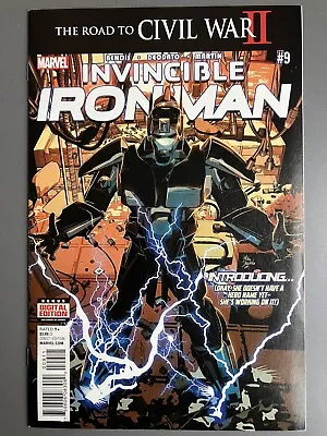 Buy Invincible Iron Man 9 First Full App Riri Williams As Ironheart In Armour VF/NM • 30£