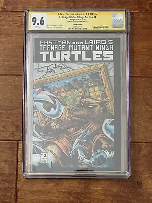 Buy Teenage Mutant Ninja Turtles #3 (1988) CGC SS 9.6  2nd Print Eastman Signed KEY • 319.45£