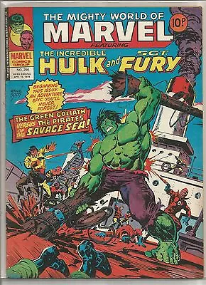 Buy Mighty World Of Marvel / Incredible Hulk : Comic Book #290 From April 1978 • 6.99£