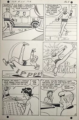 Buy Original Art, PEP #214 P#5/5 Dan DeCarlo  Chances Are  1968 Archie (A# 1991) • 106.06£