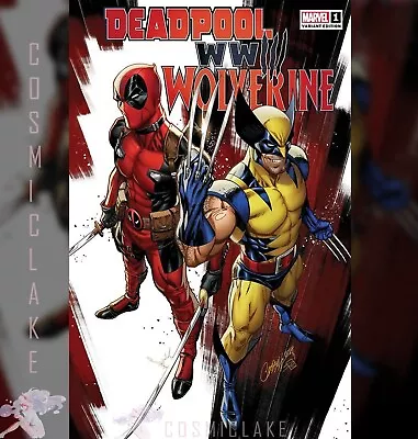 Buy Deadpool Wolverine Wwiii #1 J Scott Campbell Seige Variant Ltd 3000 Presale 5/1☪ • 56.13£