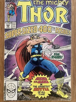 Buy Marvel Mighty Thor # 400 Feb 1989 Super Sized • 3£