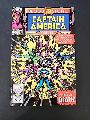 Buy Marvel Comics Captain America #359 October 1989 1st App Of Crossbones Cameo • 5.54£