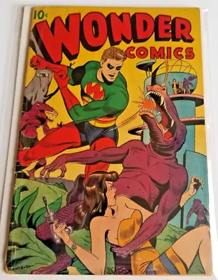 Buy Wonder Comics #9 Gvg 3.0 Better Publications 1946 Alex Schomburg Cover/art • 726.83£