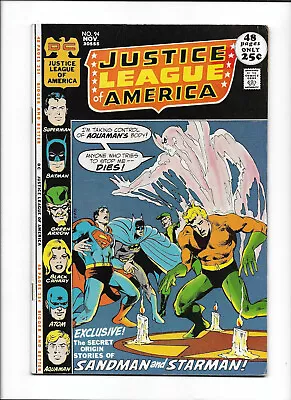Buy Justice League Of America #94 [1971 Vg+] Neal Adams Art! • 15.01£
