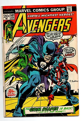 Buy Avengers #107 - Captain America - Iron Man - Grim Reaper - 1972 - VG • 7.90£