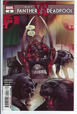 Buy Black Panther Vs Deadpool #4 - 1st App Of Panther Pool (2019) • 4.99£