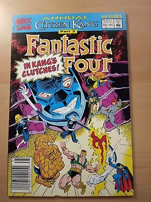 Buy Fantastic Four Annual #25 (marvel 1992) 1st. Anachronauts - Newsstand F/vf Kang • 3.96£