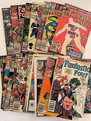 Buy Fantastic Four Lot Of 27 Low Grade 200s-300s Era Comic Books 80s And Early 90s • 27.28£