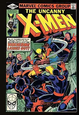 Buy X-Men #133 NM 9.4 Hellfire Club! 1st Solo Wolverine Cover! Marvel 1980 • 161.38£