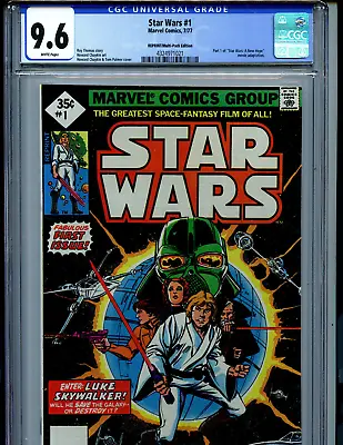 Buy Star Wars #1 CGC 9.6 1977 Reprint Multi-pack Marvel Amricons K74 • 672.01£