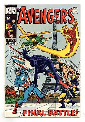 Buy Avengers #71 VG 4.0 1969 1st App. Invaders • 40.78£