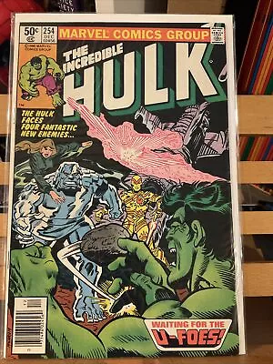 Buy Incredible Hulk #254 (1980, Marvel) 1st Team App. Of The U-Foes, Key Issue • 12.64£